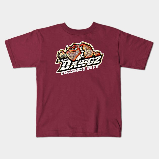 Oklahoma City Yard Dawgs Football Kids T-Shirt by Kitta’s Shop